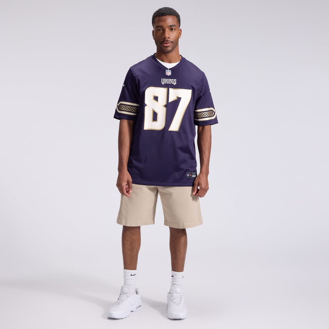 T.J. Hockenson Minnesota Vikings 2026 Rivalries Collection Game Jersey - Purple