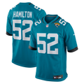 DaVon Hamilton Jacksonville Jaguars Game Jersey - Teal