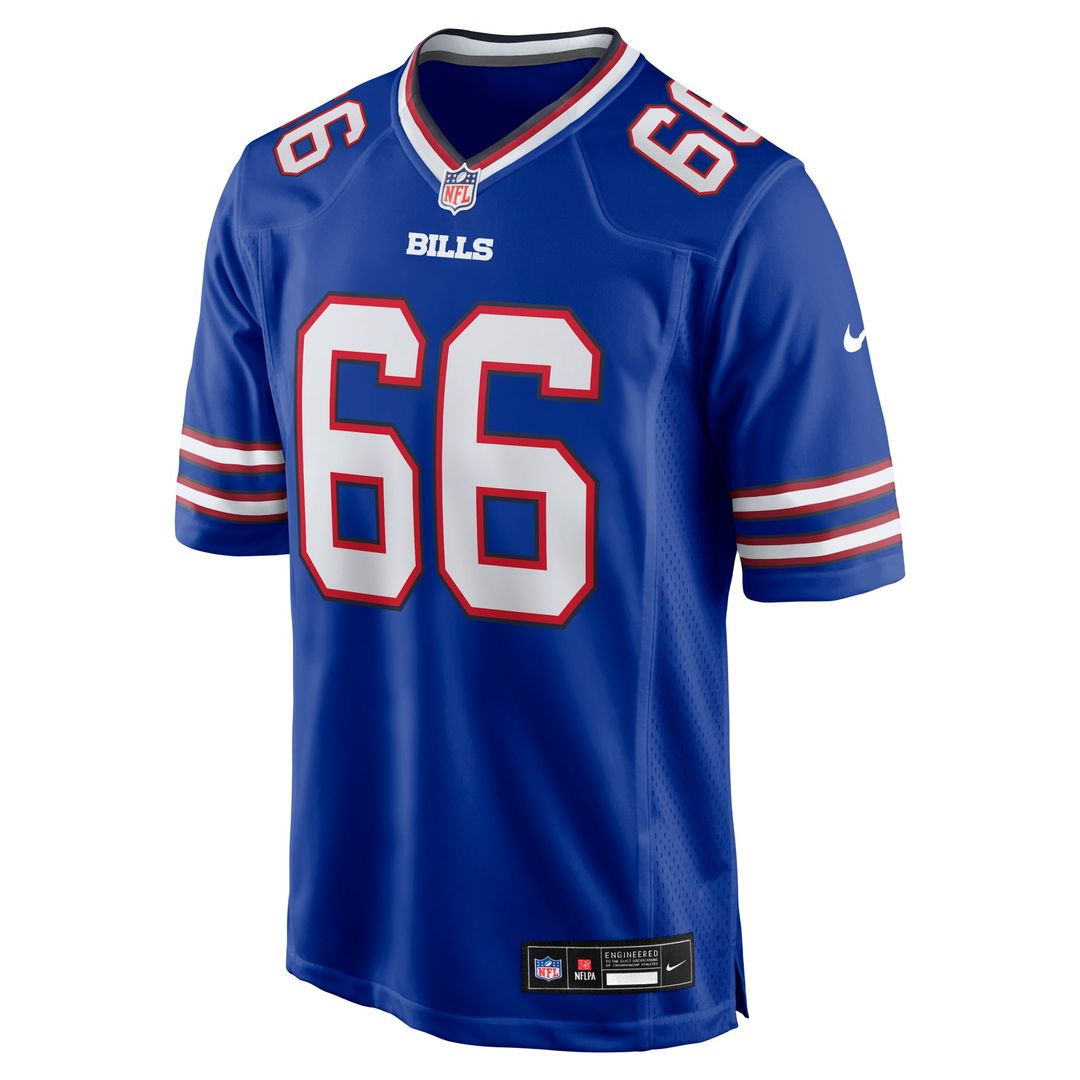 Connor McGovern Buffalo Bills Game Player Jersey - Royal