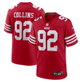 Alfred Collins San Francisco 49ers Team Game Jersey - Scarlet