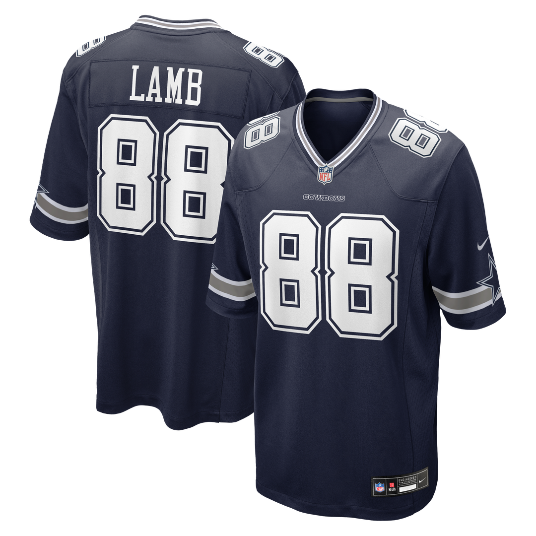 CeeDee Lamb Dallas Cowboys Game Team Jersey - White