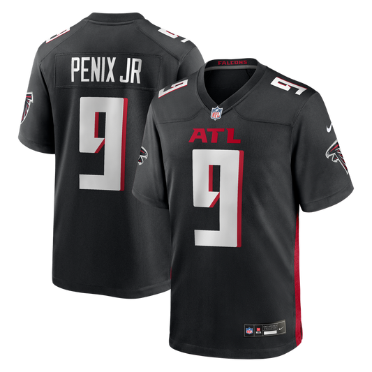 Michael Penix Jr. Atlanta Falcons Player Game Jersey - Black