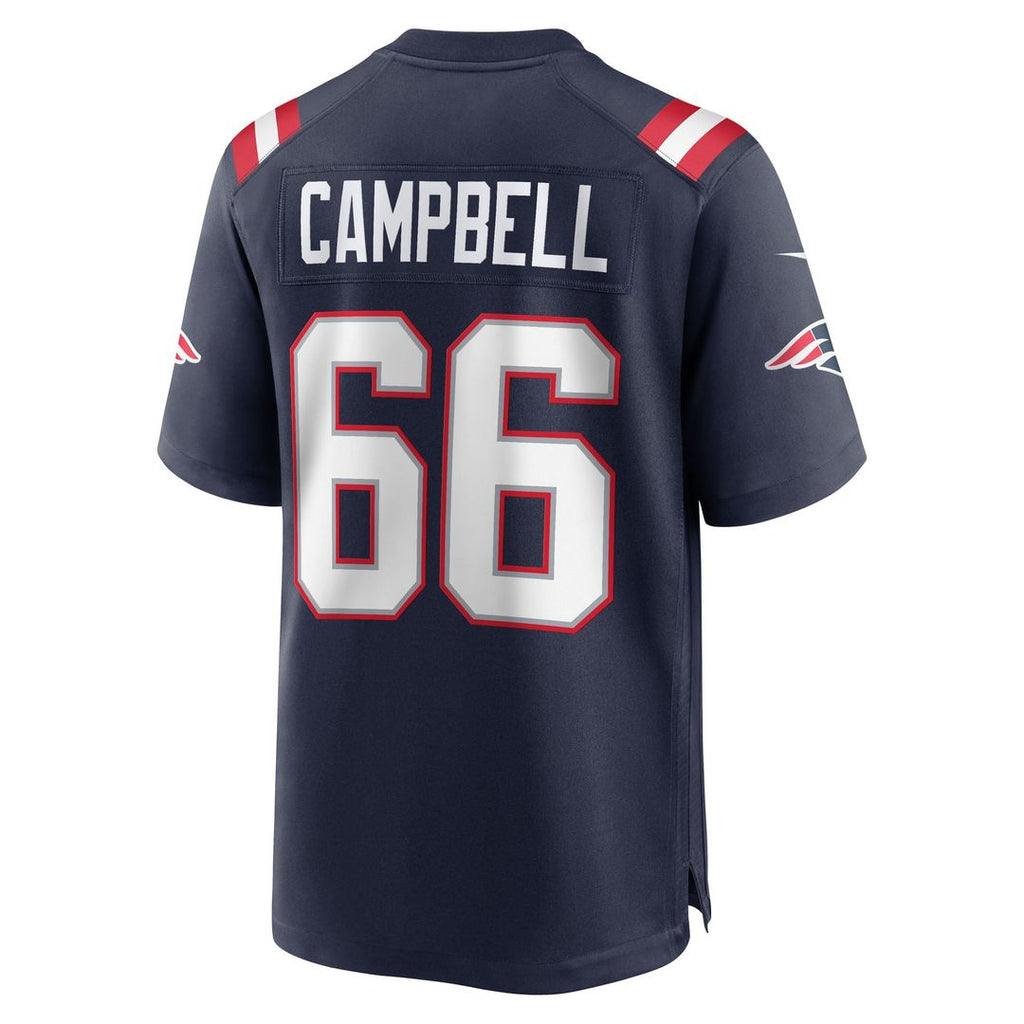 Will Campbell New England Patriots Team Game Jersey - Navy