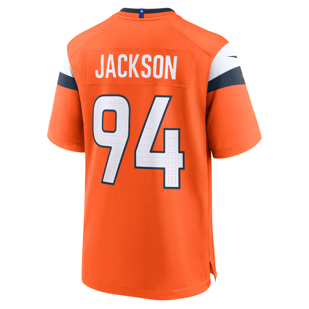 Jordan Jackson Denver Broncos Team Game Jersey - Orange