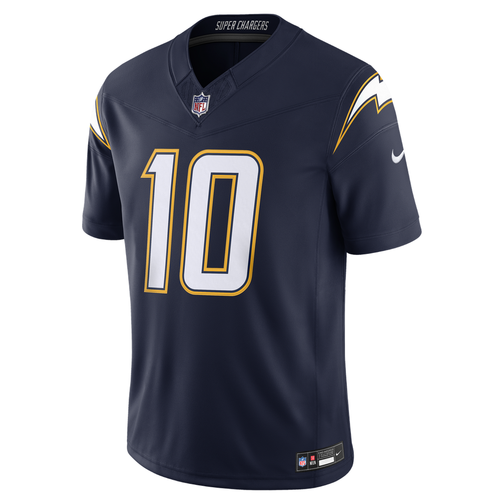 Justin Herbert Los Angeles Chargers Team Vapor F.U.S.E. Stitched Limited Jersey - Powder Blue