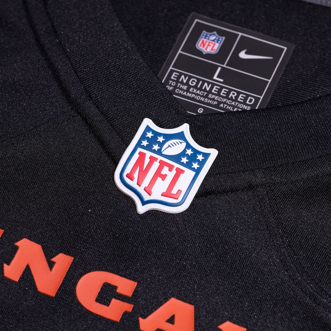 Ickey Woods Cincinnati Bengals Retired Player Game Jersey - Black