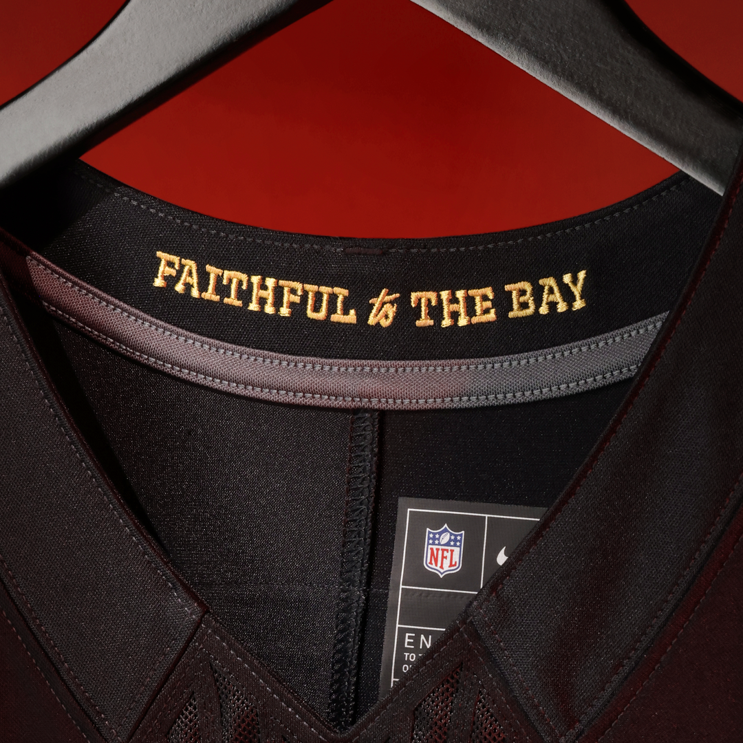 George Kittle San Francisco 49ers Rivalries Collection Stitched Limited Jersey - Black