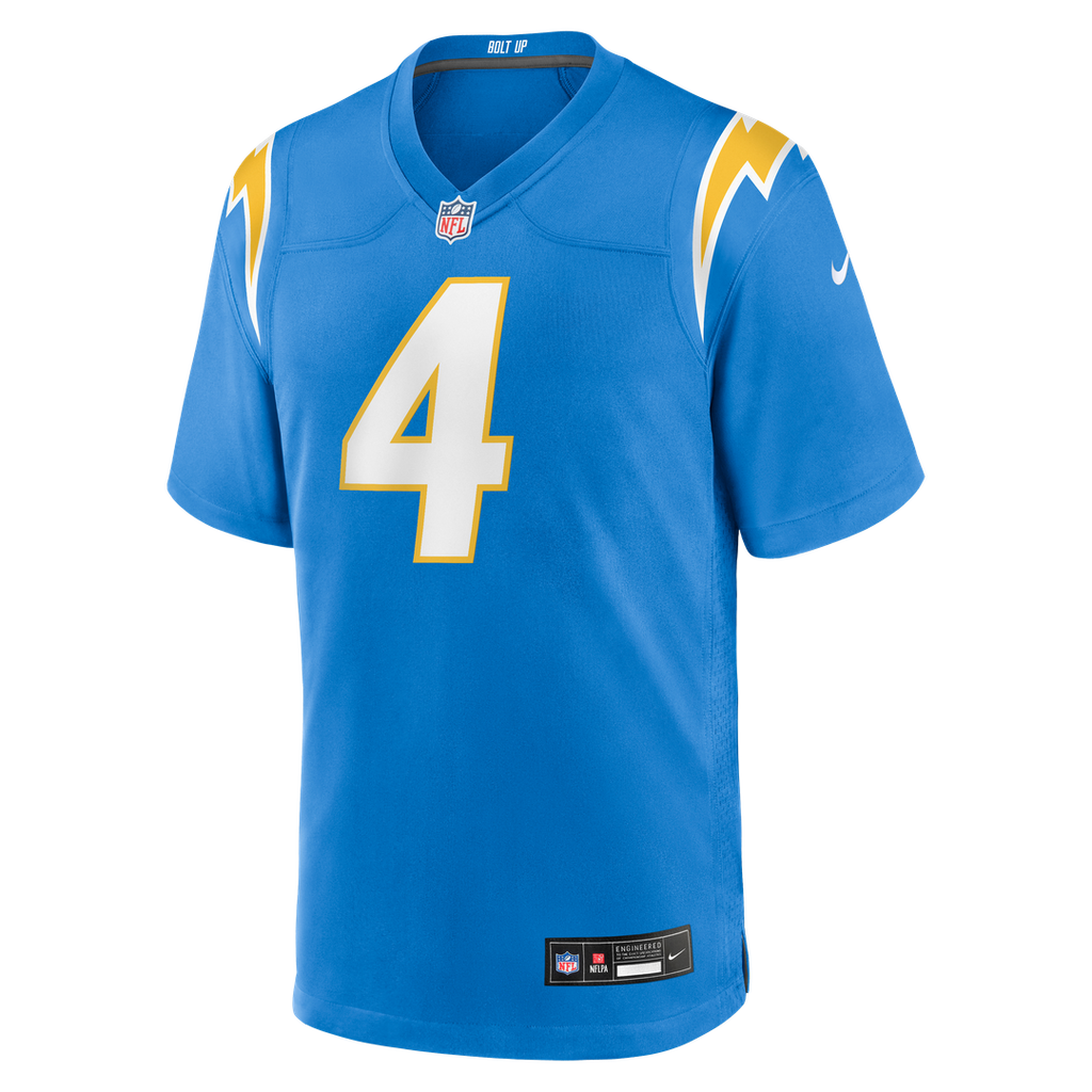 Tarheeb Still Los Angeles Chargers Team Game Jersey - Powder Blue