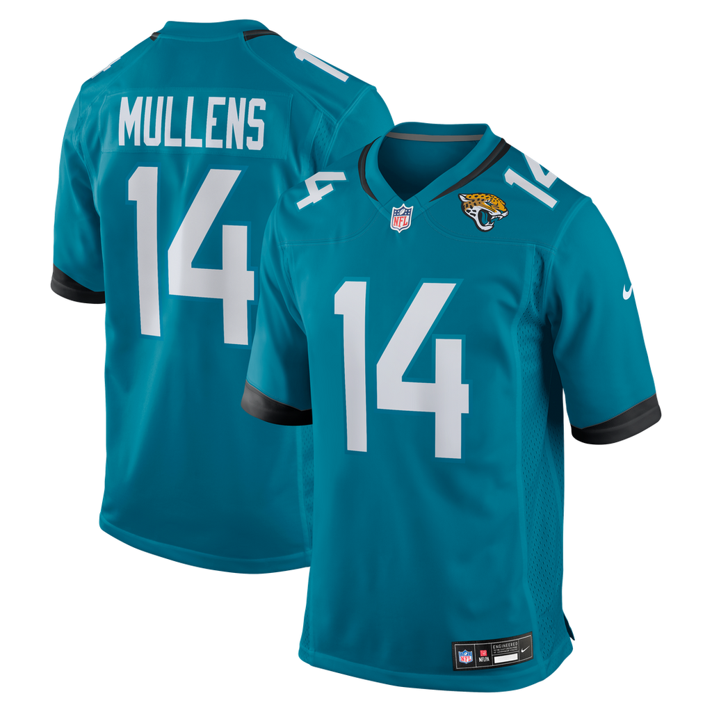 Nick Mullens Jacksonville Jaguars Team Game Jersey - Teal