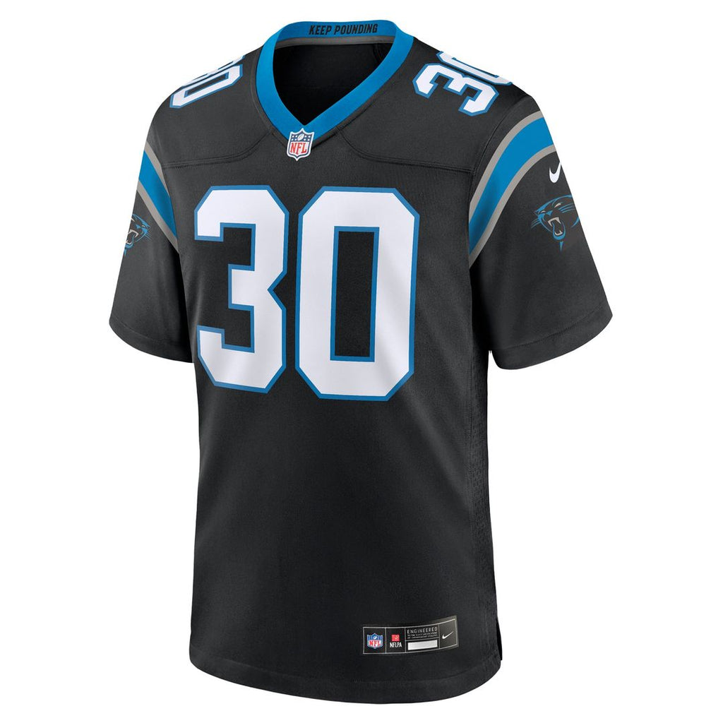 Chuba Hubbard Carolina Panthers Alternate Game Jersey - Blue