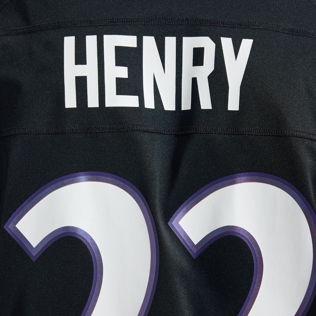 Derrick Henry Baltimore Ravens Alternate Game Jersey - Purple