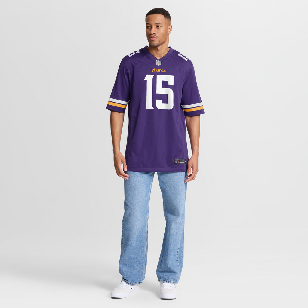 Dallas Turner Minnesota Vikings Alternate Game Jersey - White