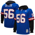 Lawrence Taylor New York Giants Player Name & Number Hoodie Legacy Jersey - Royal