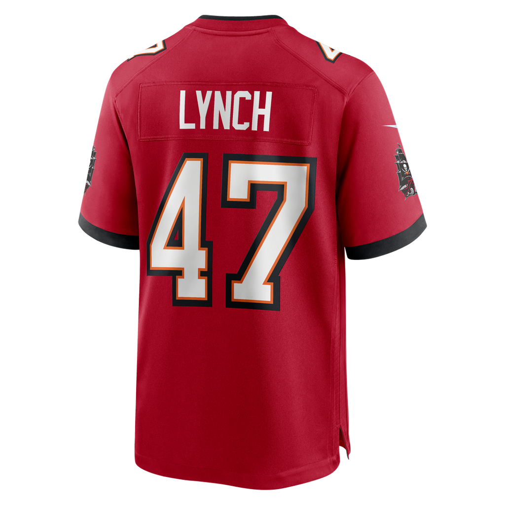 John Lynch Tampa Bay Buccaneers Game Retired Player Jersey - Red