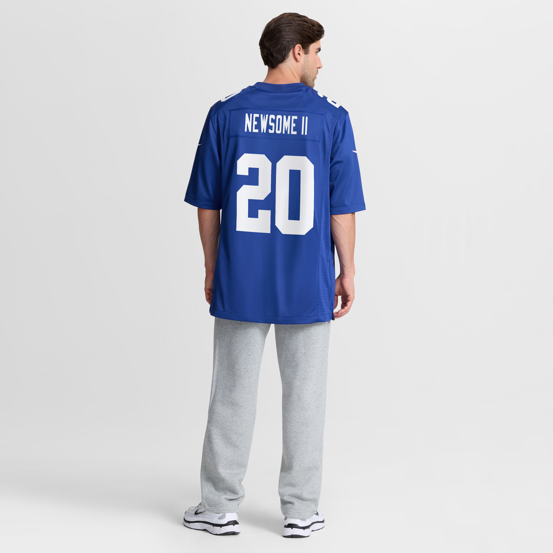 Greg Newsome II New York Giants Team Game Jersey - Royal