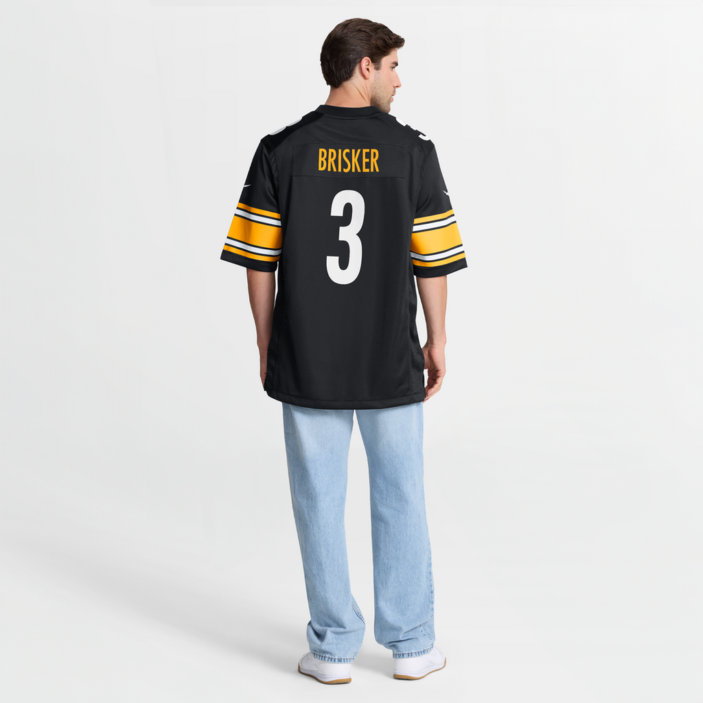 Jaquan Brisker Pittsburgh Steelers Team Game Jersey - Black