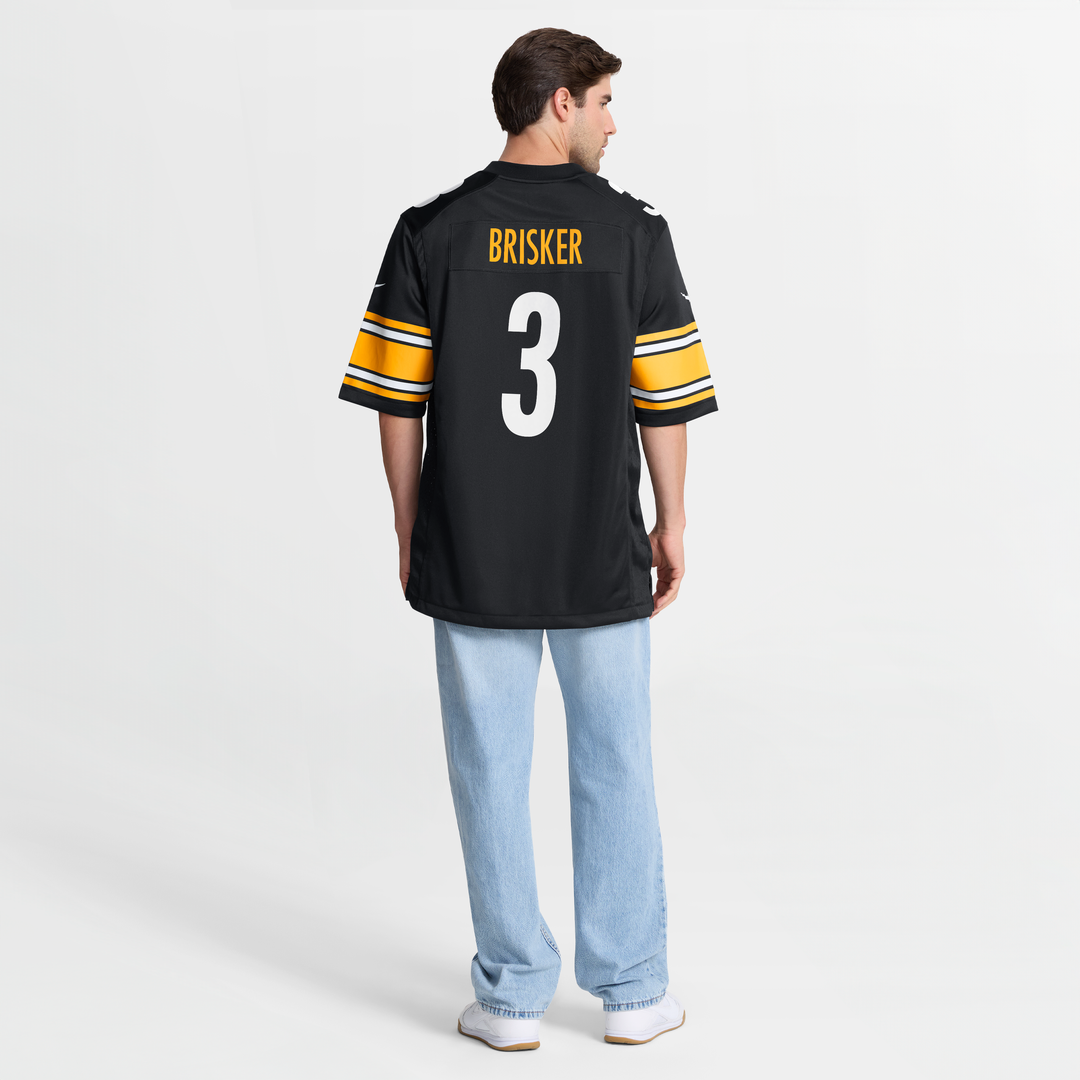 Jaquan Brisker Pittsburgh Steelers Team Game Jersey - Black