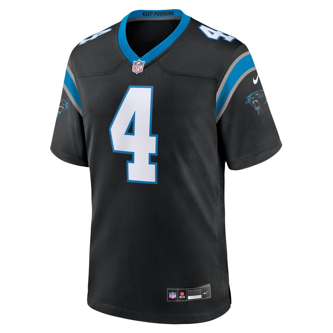 Tetairoa McMillan Carolina Panthers Alternate Game Jersey - Blue