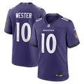 LaJohntay Wester Baltimore Ravens Team Game Jersey - Purple
