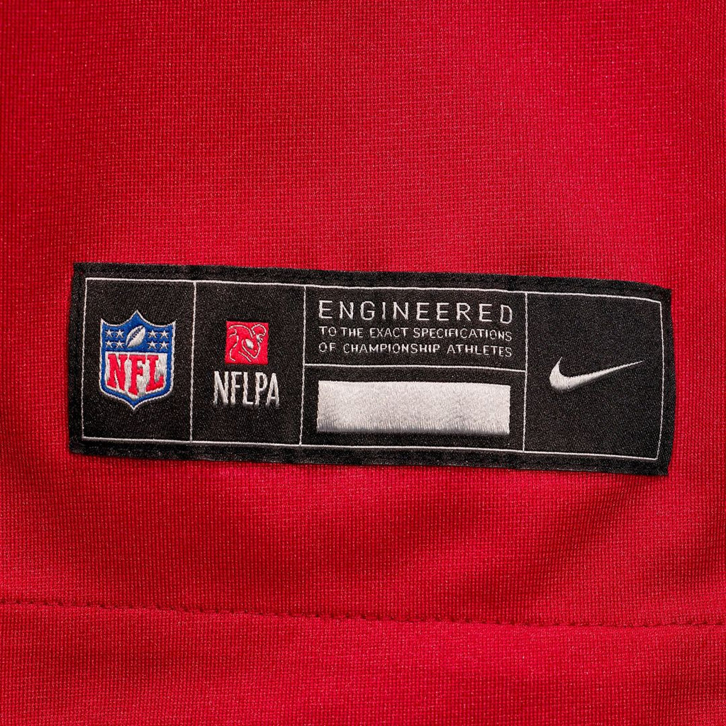 Christian Okoye Kansas City Chiefs Game Retired Player Jersey - Red