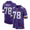 Ryan Kelly Minnesota Vikings Team Game Jersey - Purple