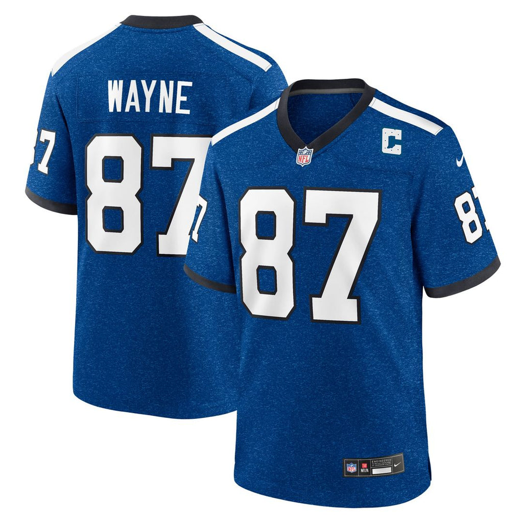 Reggie Wayne Indianapolis Colts Retired Player Alternate Game Jersey - Blue