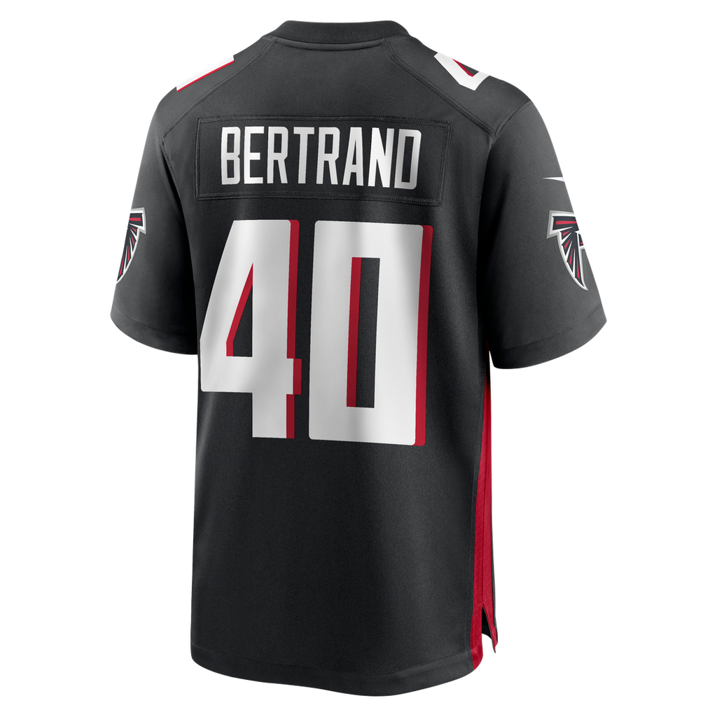 JD Bertrand Atlanta Falcons Team Game Jersey - Black