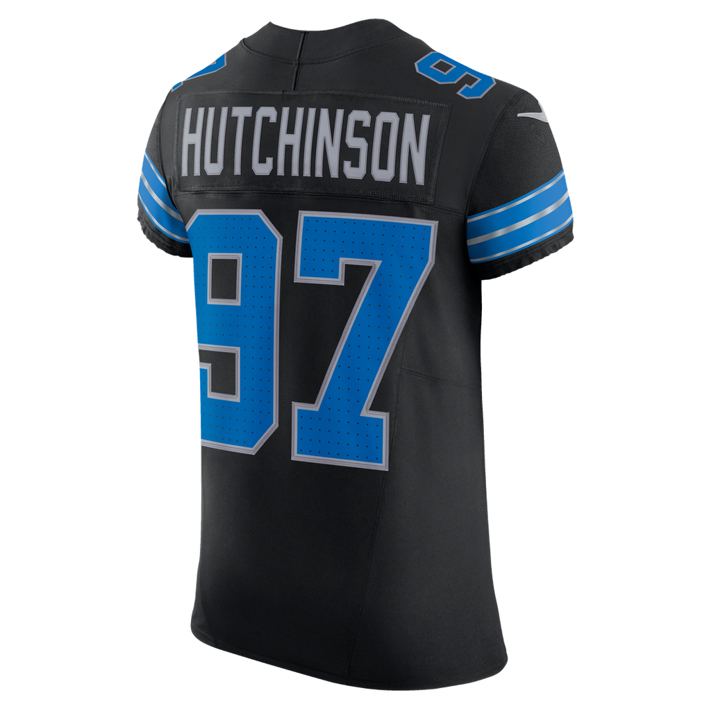 Aidan Hutchinson Detroit Lions Team Vapor F.U.S.E. Elite Jersey - Blue
