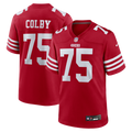 Connor Colby San Francisco 49ers Team Game Jersey - Scarlet