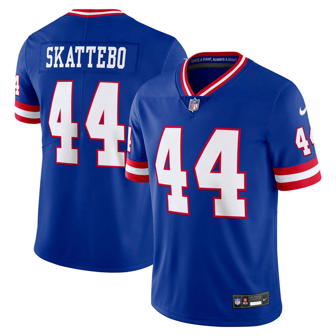 Cam Skattebo New York Giants Legacy Vapor Untouchable Stitched Limited Jersey - Royal
