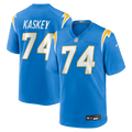Matt Kaskey Los Angeles Chargers Team Game Jersey - Powder Blue