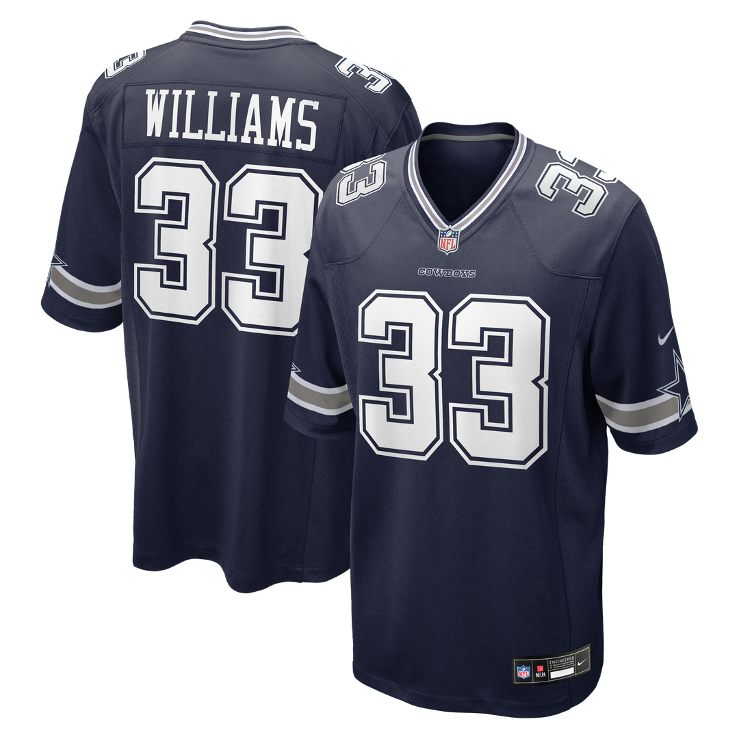 Javonte Williams Dallas Cowboys Alternate Game Jersey - White