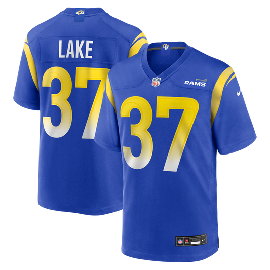 Quentin Lake Los Angeles Rams Game Player Jersey - Royal