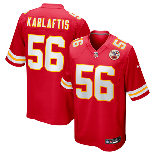 George Karlaftis Kansas City Chiefs Player Game Jersey - Red