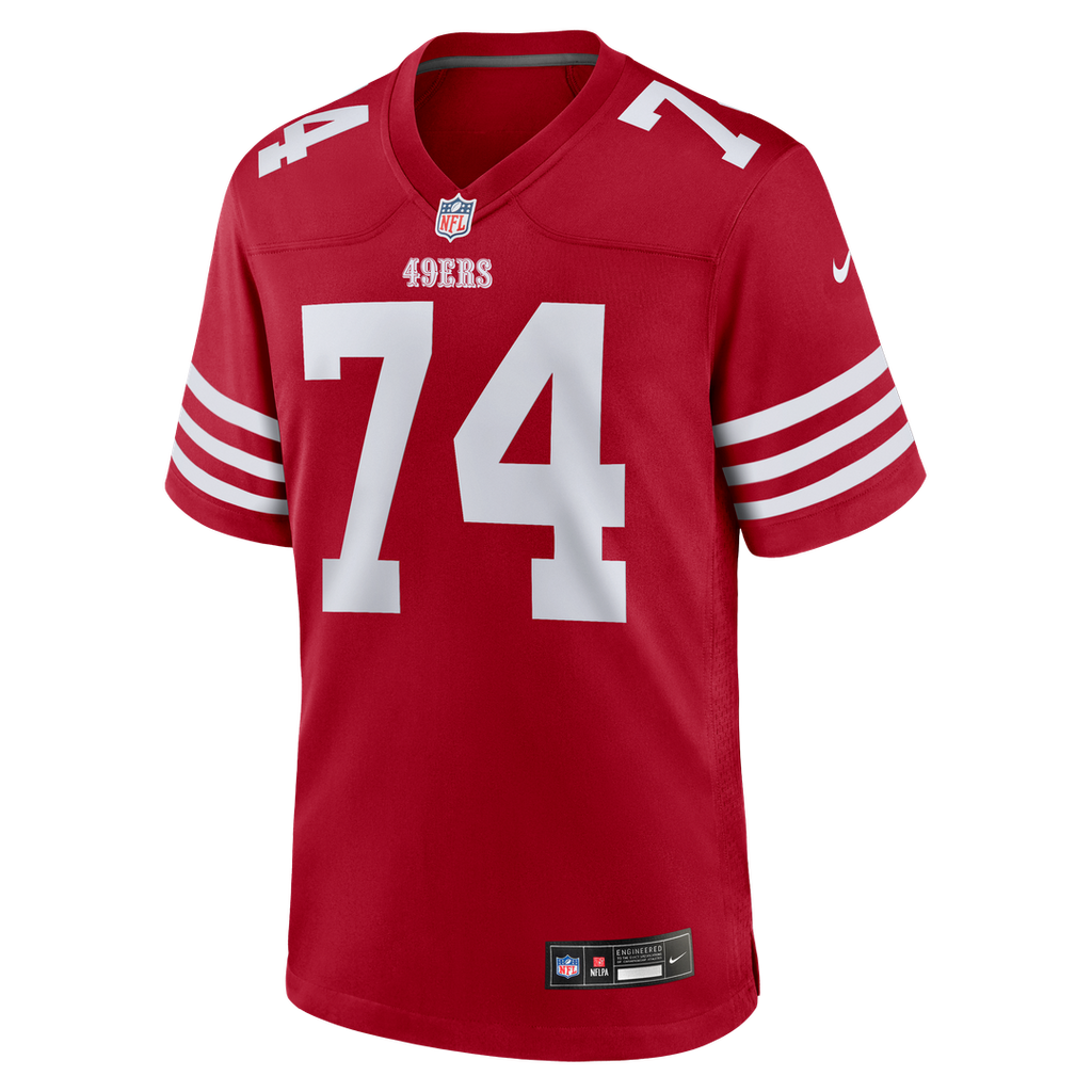 Brett Toth San Francisco 49ers Team Game Jersey - Scarlet