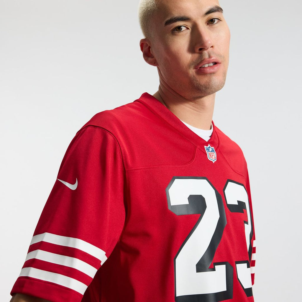 Christian McCaffrey San Francisco 49ers Alternate Game Player Jersey - Scarlet