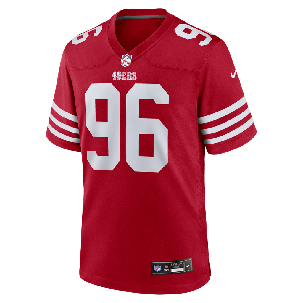Jordan Jefferson San Francisco 49ers Team Game Jersey - Scarlet
