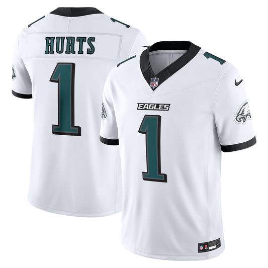 Jalen Hurts Philadelphia Eagles Vapor F.U.S.E. Stitched Limited Jersey - White