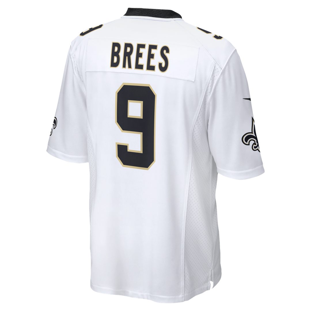 Drew Brees New Orleans Saints Team Game Jersey - Black