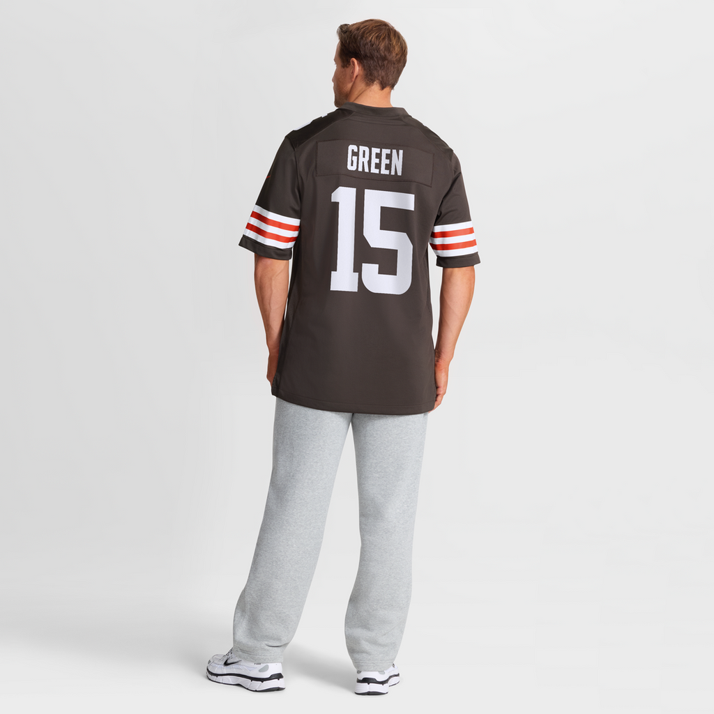 Taylen Green Cleveland Browns Game Jersey - Brown