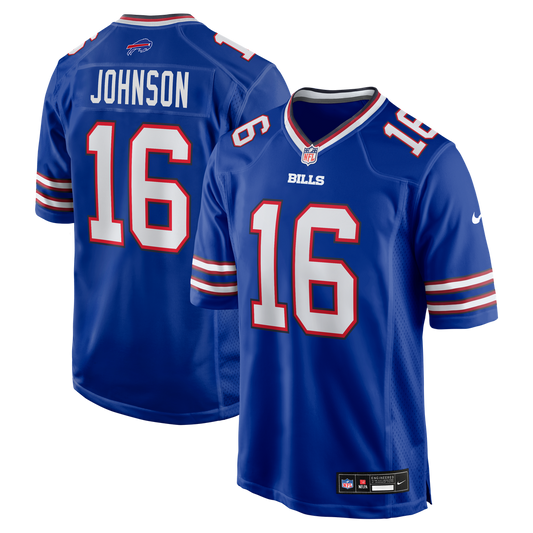 Xavier Johnson Buffalo Bills Game Jersey - Royal