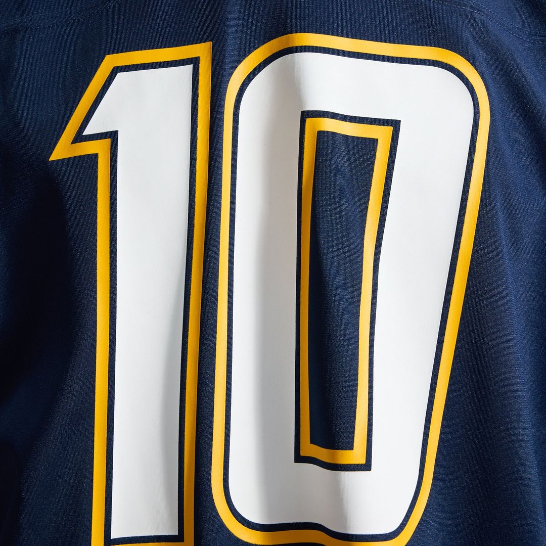 Justin Herbert Los Angeles Chargers Player Game Jersey - Powder Blue