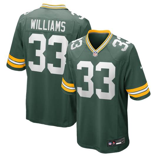 Evan Williams Green Bay Packers Game Jersey - Green