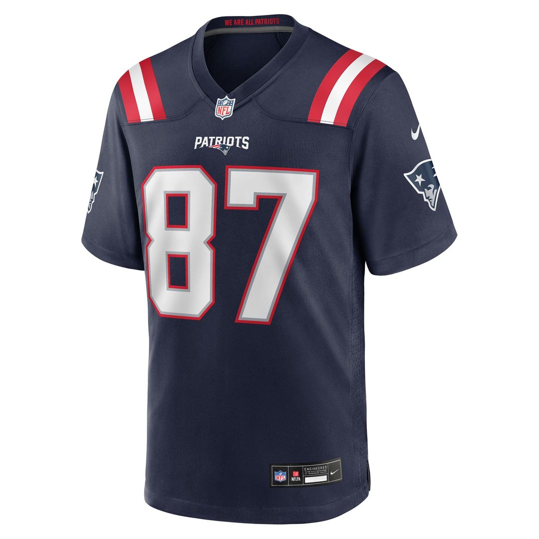 Rob Gronkowski New England Patriots Alternate Retired Player Game Jersey - Red