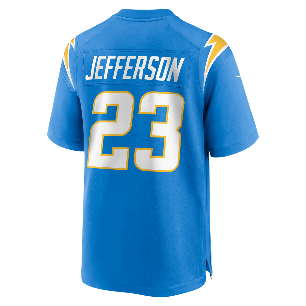 Tony Jefferson Los Angeles Chargers Team Game Jersey - Powder Blue