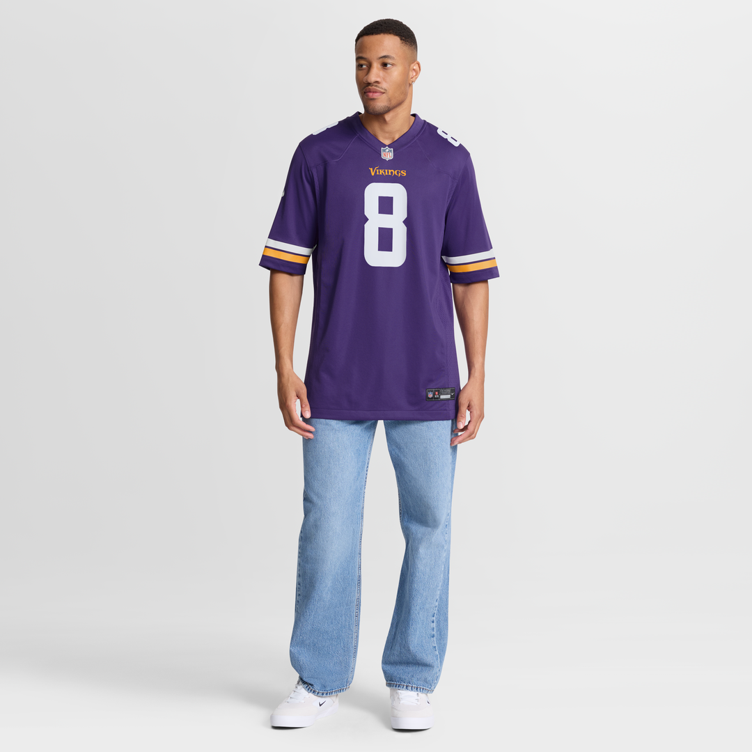 Jeff Okudah Minnesota Vikings Team Game Jersey - Purple