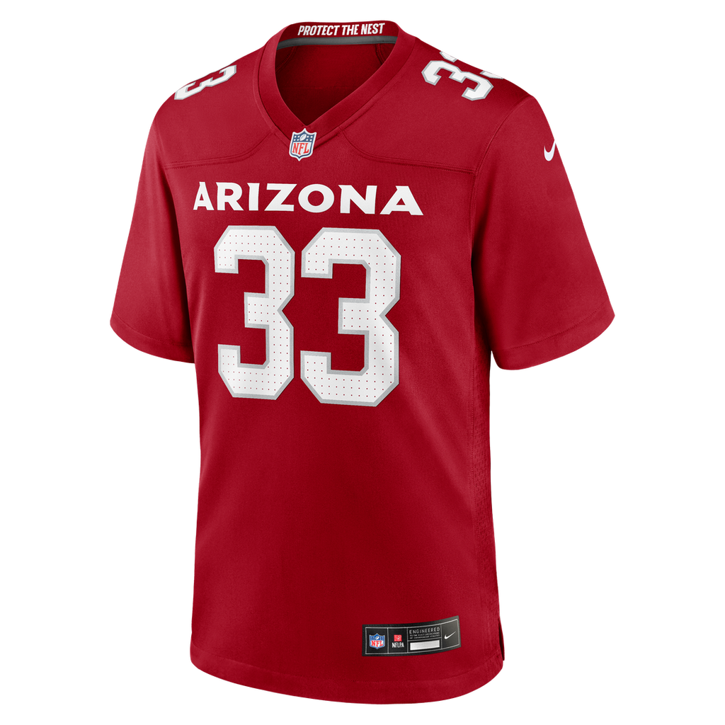 Trey Benson Arizona Cardinals Team Game Jersey - Cardinal