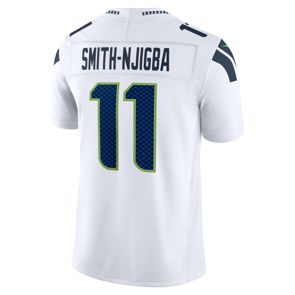 Jaxon Smith - Njigba Seattle Seahawks Vapor F.U.S.E. Stitched Limited Jersey - White