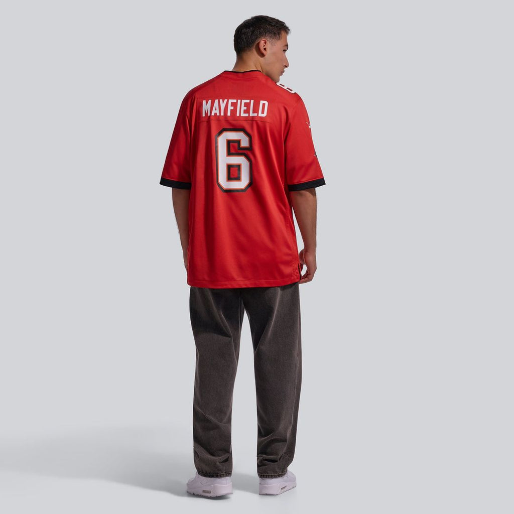 Baker Mayfield Tampa Bay Buccaneers Alternate Game Player Jersey - Pewter