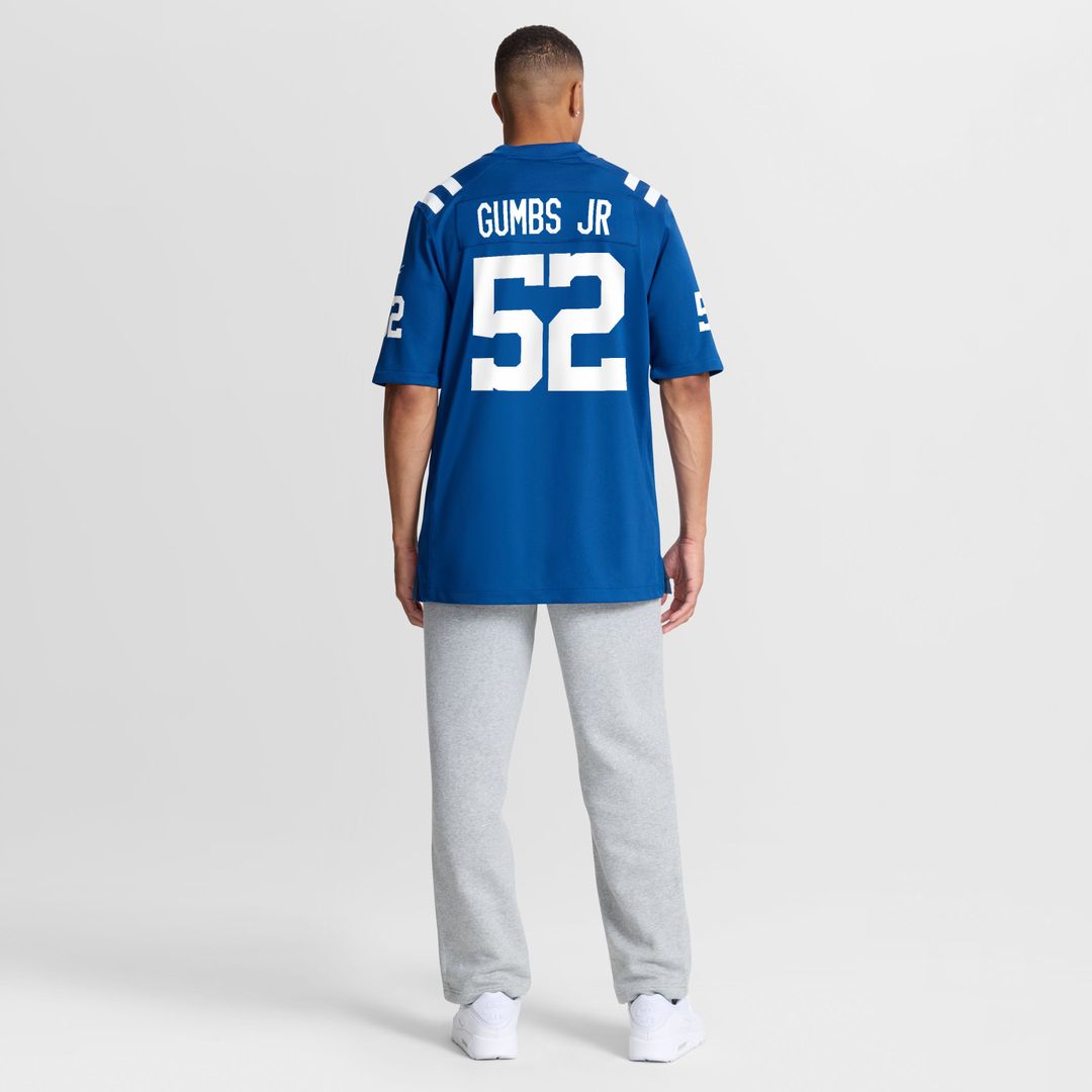 George Gumbs Jr. Indianapolis Colts Team Game Jersey - Royal